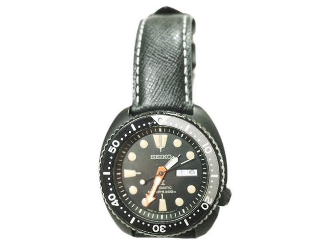 Reloj SEIKO PROSPEX de acero inoxidable Negro - vista 6