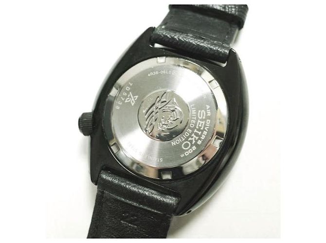 Reloj SEIKO PROSPEX de acero inoxidable Negro - vista 7
