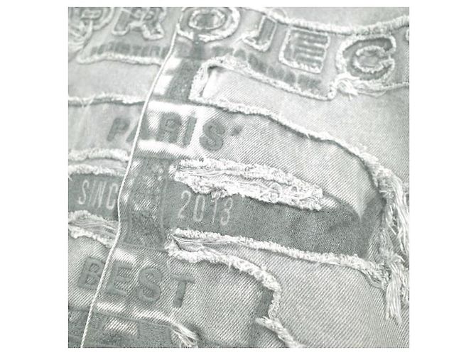 Autre Marque Camicia in cotone Y/Project Evergreen Paris' Best Patch Marrone - vista 5