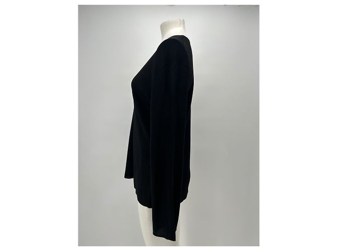 Autre Marque Top negro de cuello en V de viscosa LOULOU DE SAISON - vista 4