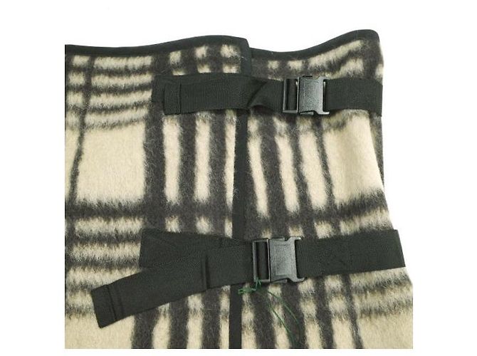 Autre Marque Falda South2 West8 KILT SKIRT PE.AC.M.W Beige - vista 6