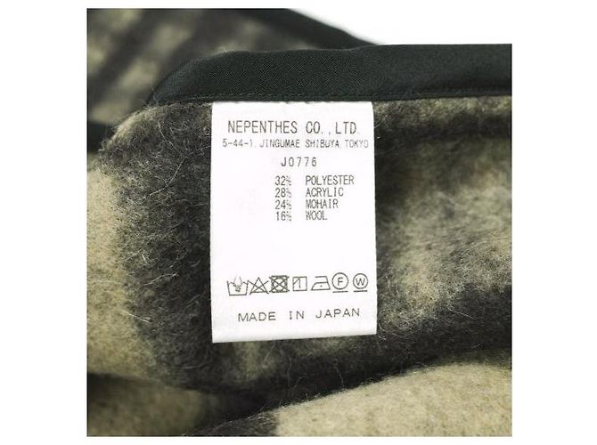 Autre Marque Falda South2 West8 KILT SKIRT PE.AC.M.W Beige - vista 9
