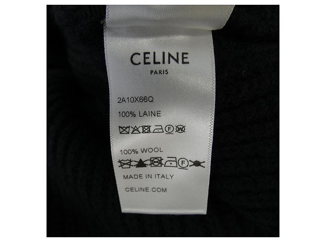 Céline Celine Hoodie 2A10X66Q Schwarz - Ansicht 3