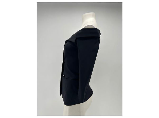 Pinko Off-the-shoulder Blazer Top Schwarz - Ansicht 4