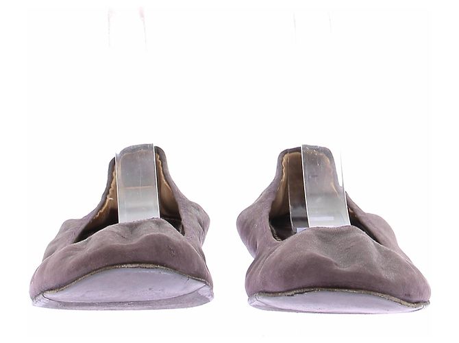 Ballerine Lanvin in scamosciato viola Porpora - vista 5