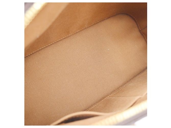 Borsa Louis Vuitton Alma Monogram Canvas PM Marrone - vista 3
