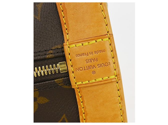 Borsa Louis Vuitton Alma Monogram Canvas PM Marrone - vista 4