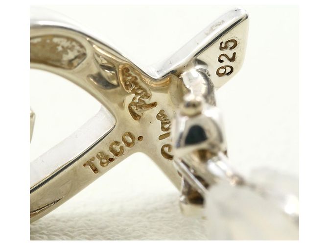 Orecchini a clip in argento Tiffany & Co. Loving Heart - vista 4