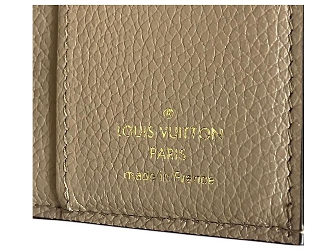 Cartera tríptico Louis Vuitton Portefeuille Zoé Gris - vista 4
