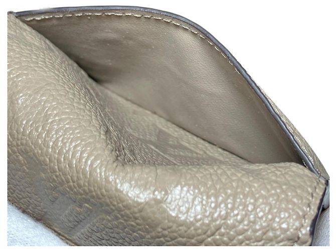 Cartera tríptico Louis Vuitton Portefeuille Zoé Gris - vista 8