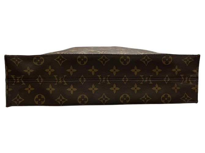 Louis Vuitton Sac Plat Tote Bag Marrone - vista 3