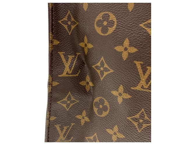 Louis Vuitton Sac Plat Tote Bag Marrone - vista 9