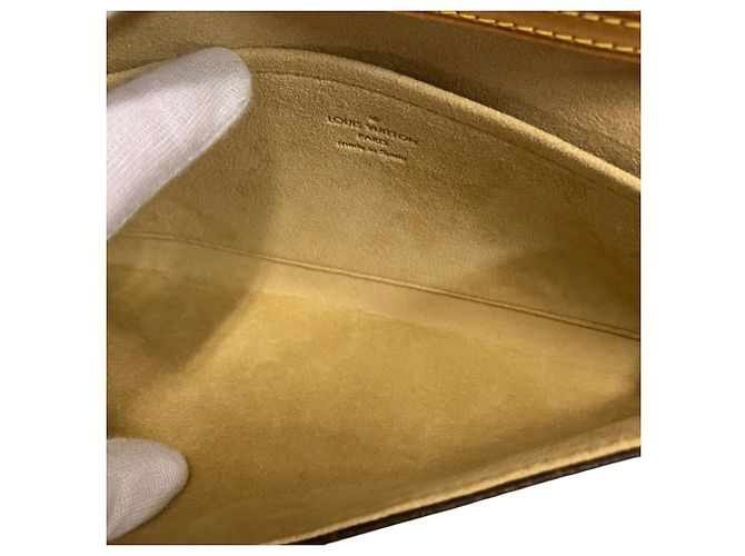 Louis Vuitton Pochette Twin GM Monogram Canvas Marrone - vista 5
