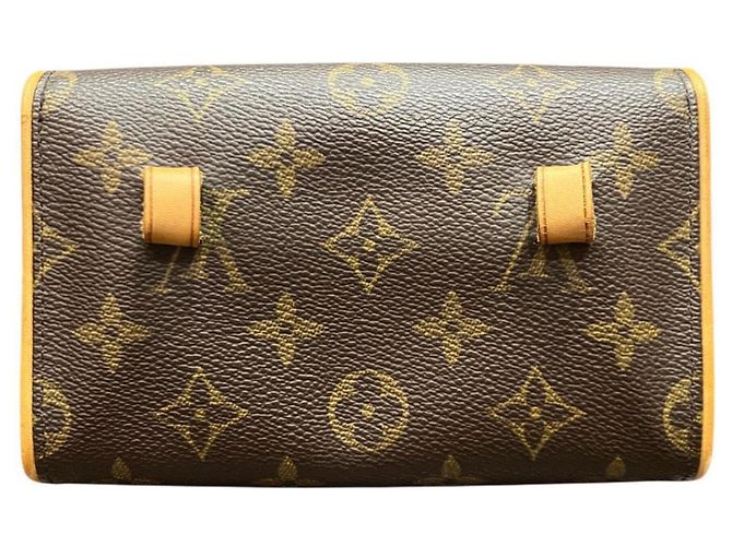 Borsa a tracolla Pochette Florentine Louis Vuitton Marrone - vista 2
