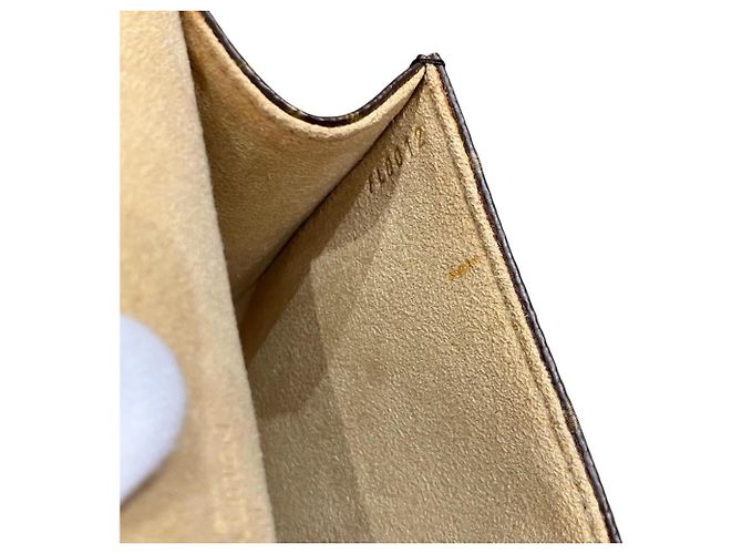 Borsa a tracolla Pochette Florentine Louis Vuitton Marrone - vista 8