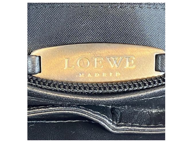 Borsa 2-Way Loewe in pelle nera Nero - vista 4