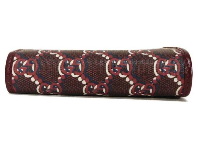 Cartera Bi-fold Gucci Bordeaux Roja Burdeos - vista 17