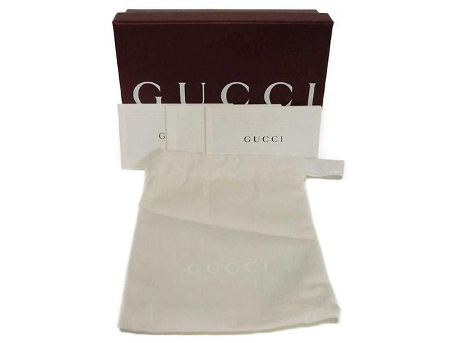 Cartera Bi-fold Gucci Bordeaux Roja Burdeos - vista 18
