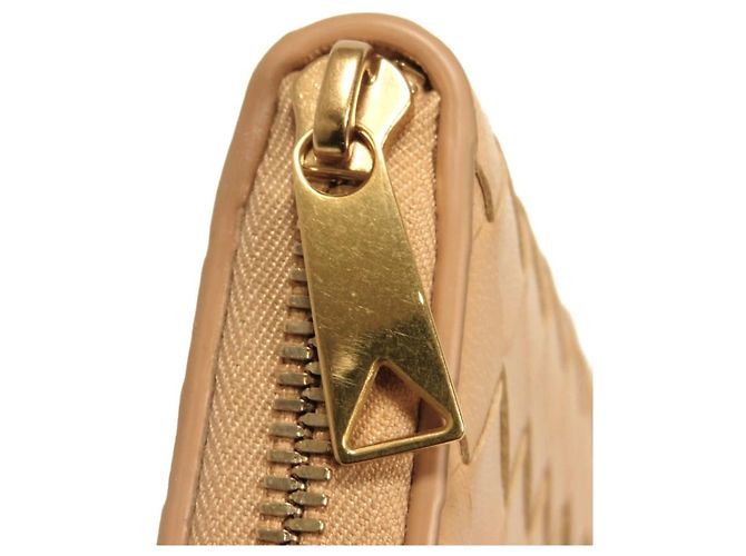 Cartera larga Bottega Veneta Beige - vista 16