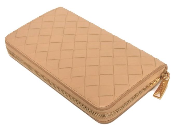 Cartera larga Bottega Veneta Beige - vista 4