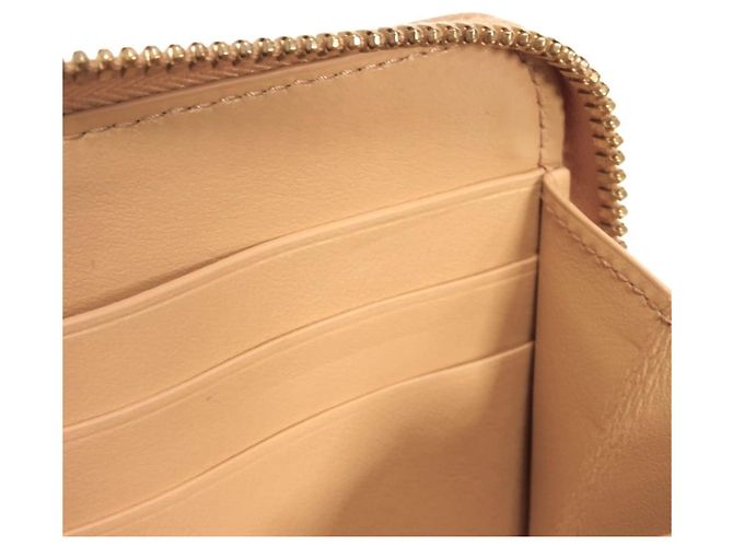 Cartera larga Bottega Veneta Beige - vista 8