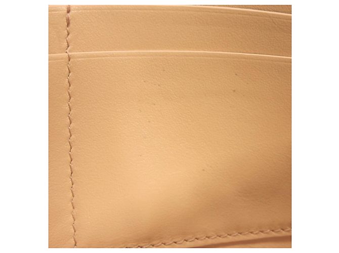 Cartera larga Bottega Veneta Beige - vista 9