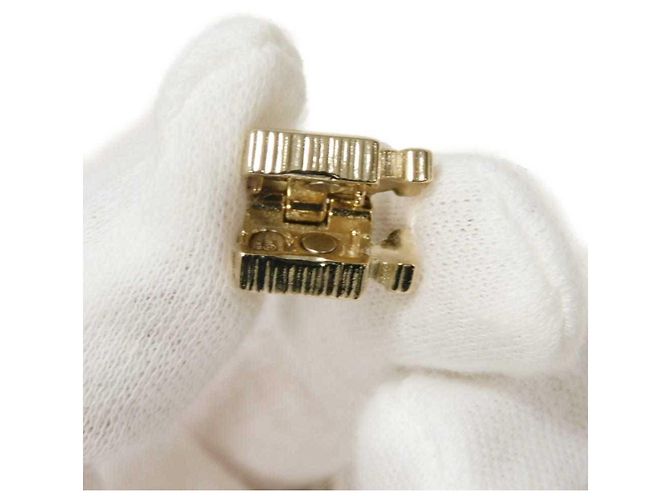 Set di mollette a fiore Camellia Chanel Bianco D'oro - vista 12