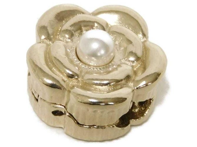 Set di mollette a fiore Camellia Chanel Bianco D'oro - vista 2