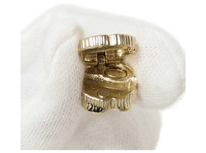 Set di mollette a fiore Camellia Chanel Bianco D'oro - vista 4