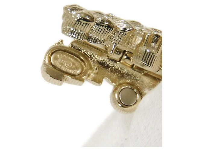 Set di mollette a fiore Camellia Chanel Bianco D'oro - vista 9