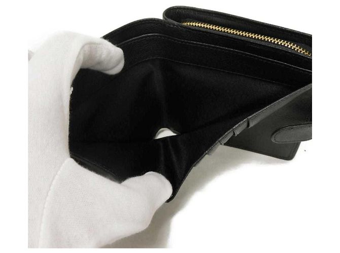 Portafoglio Bi-Fold Loewe in pelle nera Nero - vista 11