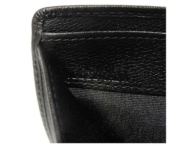 Portafoglio Bi-Fold Loewe in pelle nera Nero - vista 12