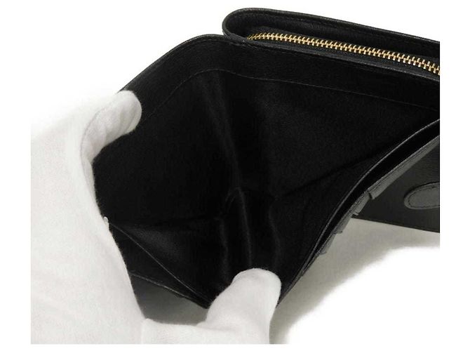 Portafoglio Bi-Fold Loewe in pelle nera Nero - vista 13
