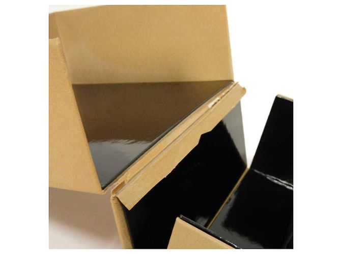 Portafoglio Bi-Fold Loewe in pelle nera Nero - vista 23