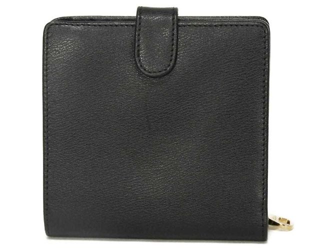 Portafoglio Bi-Fold Loewe in pelle nera Nero - vista 3