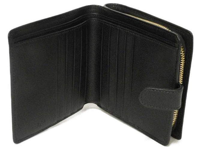 Portafoglio Bi-Fold Loewe in pelle nera Nero - vista 7