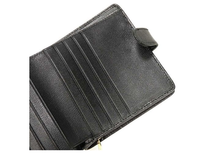 Portafoglio Bi-Fold Loewe in pelle nera Nero - vista 9