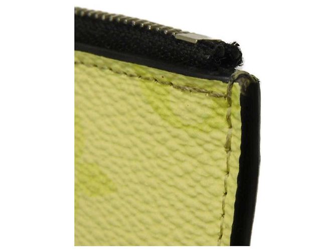 Monedero amarillo Louis Vuitton - vista 13