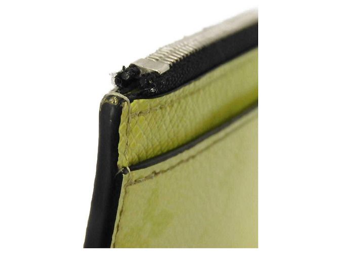 Monedero amarillo Louis Vuitton - vista 14
