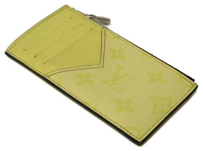 Monedero amarillo Louis Vuitton - vista 4
