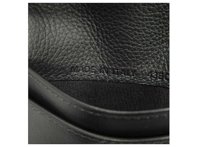 Christian Dior CD ICON Leather Card Case Black - view 10