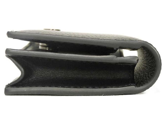Christian Dior CD ICON Leather Card Case Black - view 13