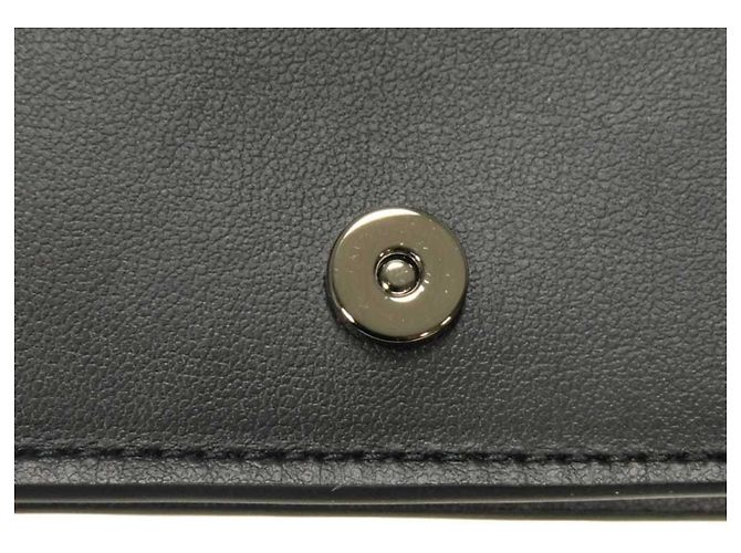 Christian Dior CD ICON Leather Card Case Black - view 7