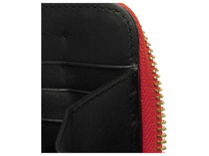Cartera larga de piel de becerro roja Loewe - vista 14