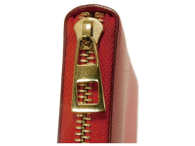 Cartera larga de piel de becerro roja Loewe - vista 19