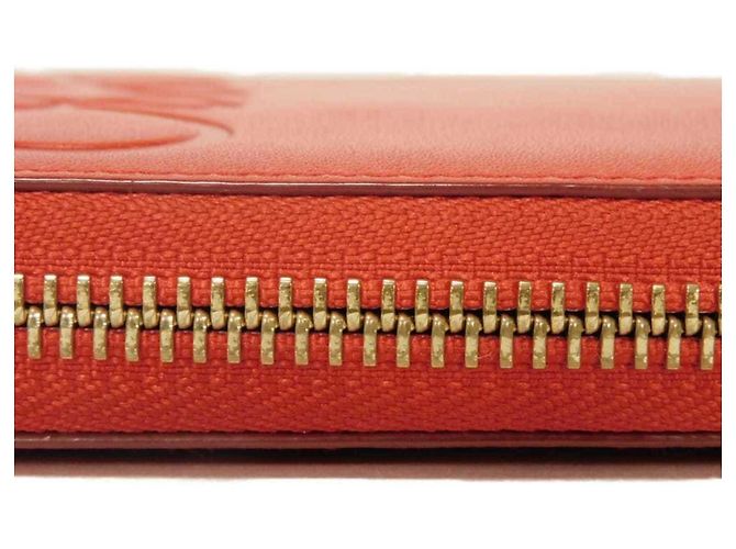 Cartera larga de piel de becerro roja Loewe - vista 21