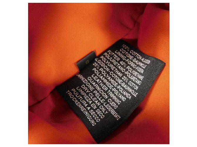 Hermès Clutch Mini Bolide Hermes Nero Arancione - vista 5