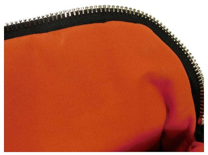 Hermès Clutch Mini Bolide Hermes Nero Arancione - vista 6