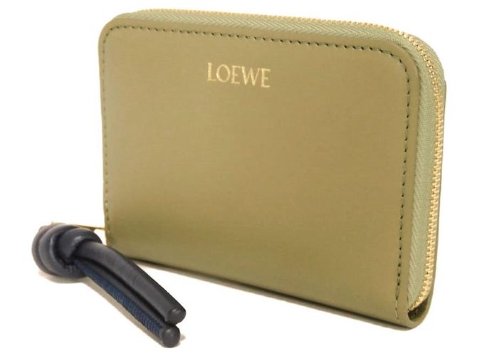 Monedero de piel verde Loewe - vista 2