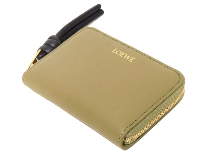 Monedero de piel verde Loewe - vista 4